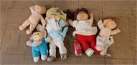 Cabbage Patch Dolls, handmade Afghans