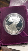 US Coins 1991-S Proof Silver Eagle