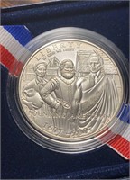 US Coins 2007 Uncirculated Jamestown Silver Dollar