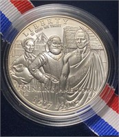 US Coins 2007 Uncirculated Jamestown Silver Dollar
