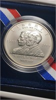US Coins 2003 Unc First Flight Silver Dollar