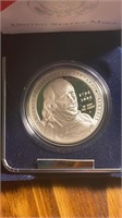 US Coins 2006 Proof Ben Franklin Silver Dollar