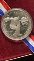 US Coins 1983 Proof Olympic Silver Dollar