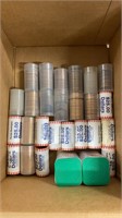 US Coins 24 Rolls of US Dollar Coins