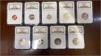US Coins 2005 SMS Partial Set NGC MS67