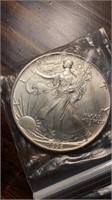 US Coins 1992 Uncirculated Silver Eagle