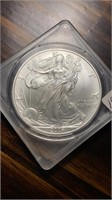 US Coins 2004 Uncirculated Silver Eagle