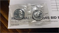 US Coins 19 Silver Washington Quarters