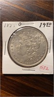 US Coins 1884-O Morgan Silver Dollar AU/BU