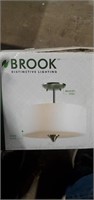 Manor Brook 2-Light Semi Flush Mount