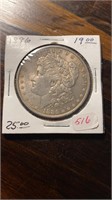 US Coins 1886 Morgan Silver Dollar Circulated