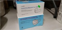 Disposable Face Masks (2 Boxes of 50)