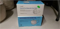 Disposable Face Masks (2 Boxes of 50)