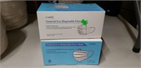 Disposable Face Masks (2 Boxes of 50)