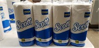 4 Rolls of Scott Paper Towels
