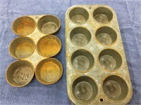 Vintage muffin tins