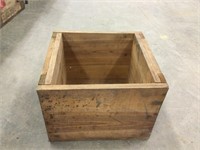 Heavy duty wood shipping crate 16x15x12