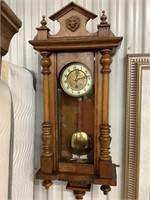 Grandfather wall hanging  clock