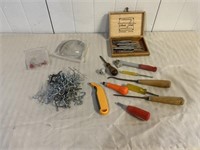 Misc. Hand Tools, Peg Board Pegs, Wooden Cigar