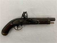 Belgian Flintlock Pistol.