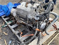 1994 Ford 5.0 EFI engine & transmission - out of