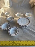 Made In Germany Saucers And Bowls (12)