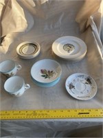 Avon Plates-misc. Cups & Saucers (17)