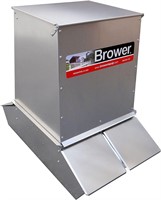 Brower SF74 Hog Feeder, Silver
