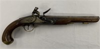 English Ketland Flintlock Pistol.