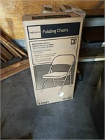 12 folding chairs