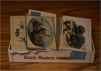100 PLUS VINTAGE POST CARDS - MOST HOLIDAY TYPE