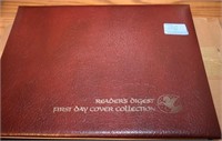READERS DIGEST FIRST DAY COVERS IN ALBUM