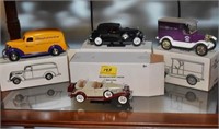 4 NEW IN BOX DIECAST VEHICLE COLLECTIBLES