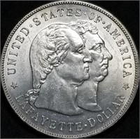 1900 Lafayette Commemorative Silver Dollar BU
