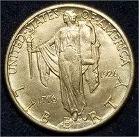 1926 Sesquicentennial $2.50 Gold Commem. Gem BU