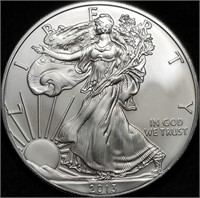 2013 1oz Silver Eagle Gem BU