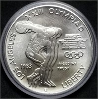 1983-P US Olympics Unc Silver Dollar BU
