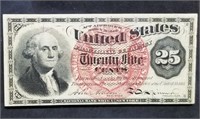 US Fractional Currency 25-Cents 4th Issue Nice