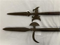 Pair of Decorative Military Pikes.