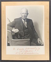 Dwight Eisenhower signed photograph.