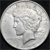 1923-D Peace Silver Dollar from Set