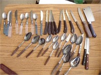 Vintage Silverware,Bakelite