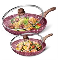 2 CS KOSH SYSTEME skillets with lids