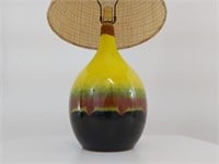 West German Pottery Table Lamp