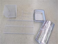 Misc Items Wire Shelf,Enamel Pan,Foil Insulation