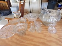 Glass Ware,Punch Bowl