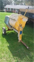 Stone gas powered concrete mixer with Wisconsin