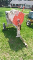 Stow electric concrete mixer, untested, good tires