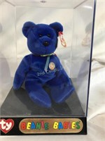 Ty Clubby Beanie Baby W/Tag In Original Case