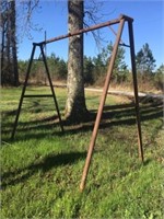 Steel A-Frame ( 9.5' Tall x 10' Wide ~ 3" Pipe)